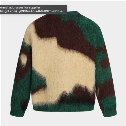 Camouflage Knit