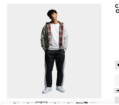 Checkered Inside Out Zippup