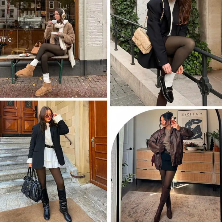 The Viral Illusion Fleece-Lined Leggings